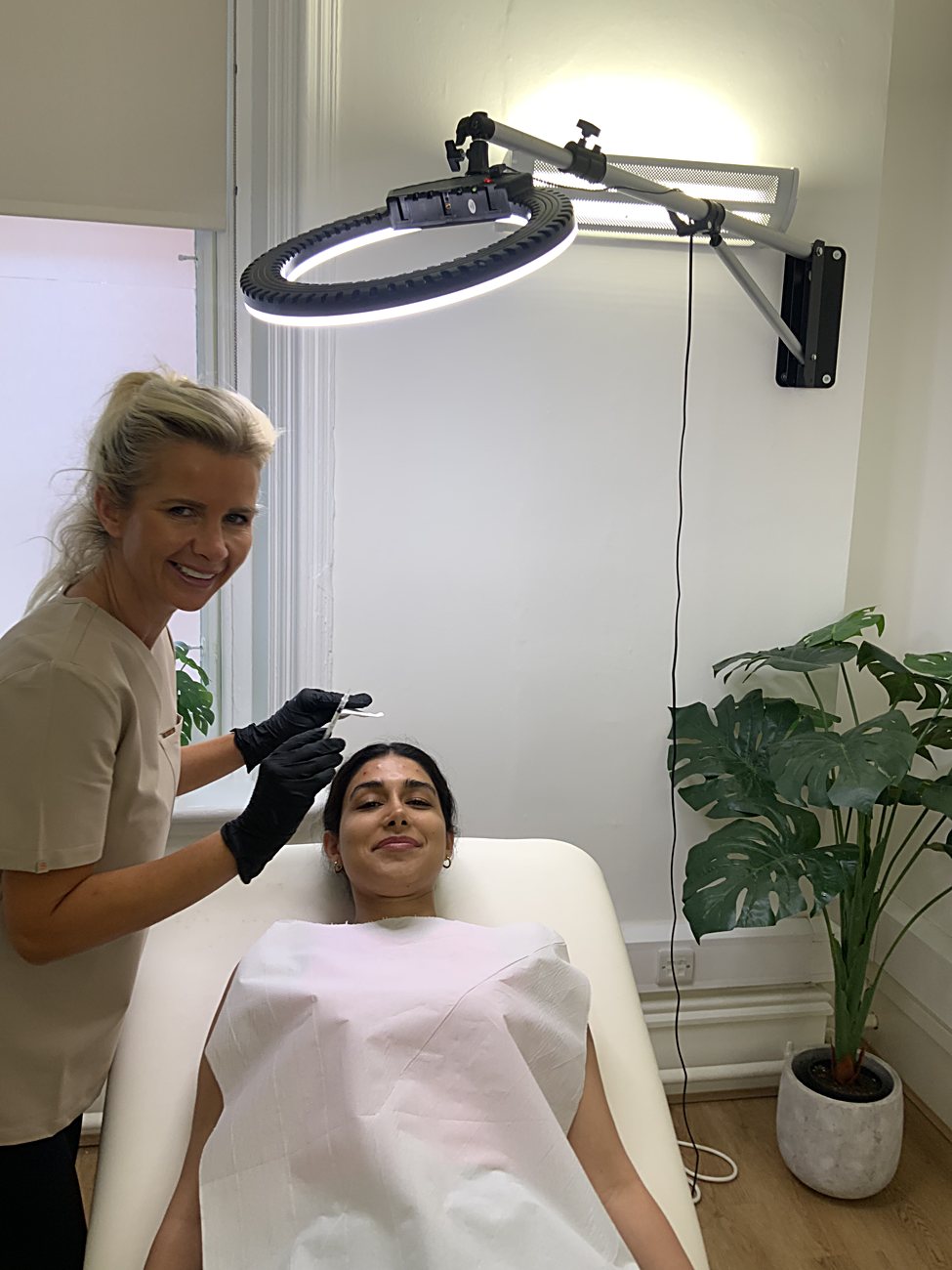 Treatment in progress